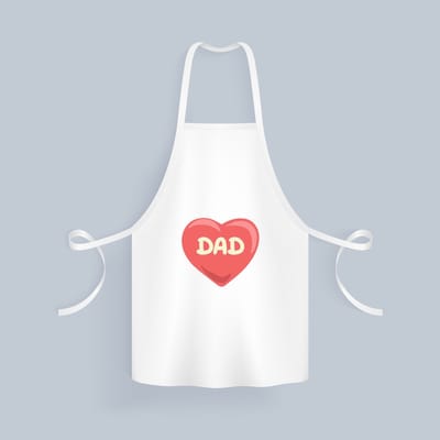 Akyol - dad Keukenschort - Vader - papa - vaderdag - cadeau - verjaardag - kado - 82 bij 71 cm