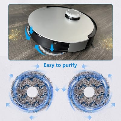 Dailygoods- Reserve-accessoireset 23-delig - Hoofdborstel - HEPA-stofzuigerfilters - Zijborstels - Dweildoeken - Stofzuigerzakken - Stofzuigeraccessoires