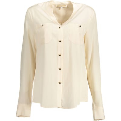 Zijde Blouse Relaxed Fit V-hals
