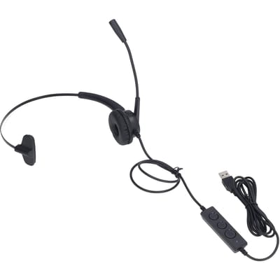 Klantenservice Headset Hoofdband Geluidsonderdrukkend Bedraad Ergonomisch Callcenter Hoofdtelefoon voor