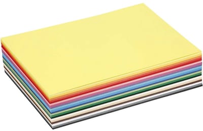 Creativ karton, A5 15x21 cm, kleuren assorti, 300 assorti vel