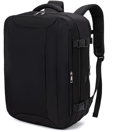 Dailygoods- Handbagage Tas 45x36x20 cm - Rugzak met Diefstalbescherming - Reisrugzak met Computervak - Natte/Droge Tas - Geschikt voor Easyjet - Reistas