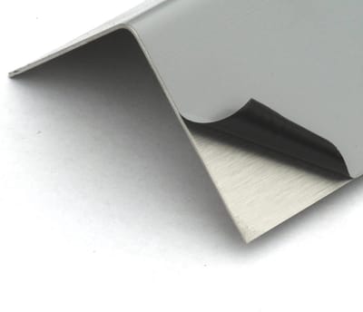 Roestvrij Stalen Hoekprofiel 25 x 25 mm - 2 m Hoekbescherming voor Wand en Meubels