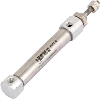 10mm Diameter Pneumatische Cilinder met 30mm Hub - Dubbelwerkend RVS Mini Cilinder voor Diverse Toepassingen