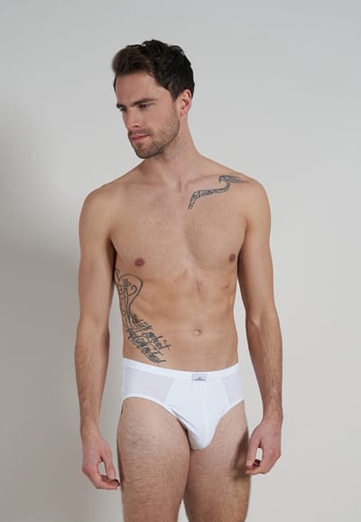 Gotzburg heren sport slip (1-pack) - wit