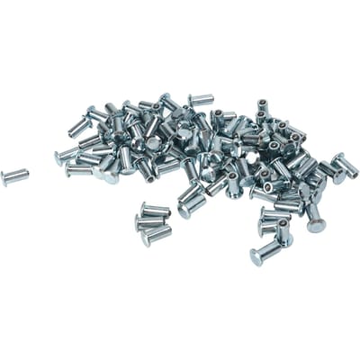 100 stuks Bandennoppen Sterke Anti-Slip Bandenspikes voor ATV UTV Heftruck Offroad Voertuig Zilver 13mm 13mm gray