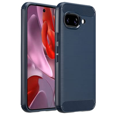 imoshion Hoesje - Geschikt voor Google Pixel 9a - Brushed Backcover - Donkerblauw
