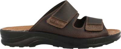 Bruine Slipper Heren Velcro maat 43