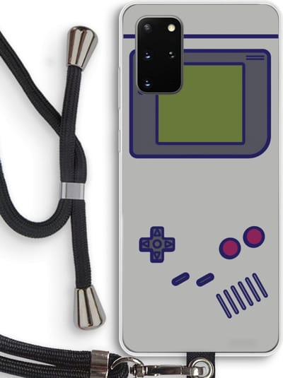 Case Company® - Hoesje met koord geschikt voor Samsung Galaxy S20 Plus hoesje met Koord - Game On - Telefoonhoesje met Zwart Koord - Bescherming aan alle Kanten en Over de Schermrand