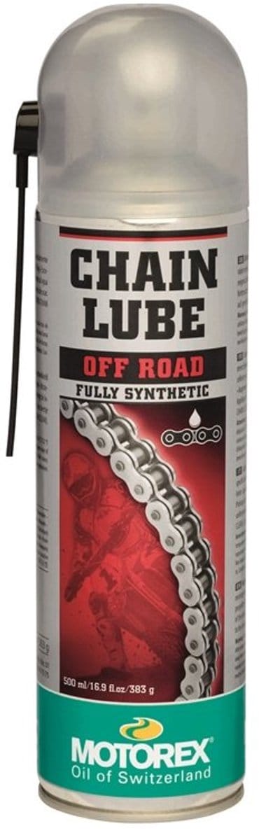 Volledig Synthetische Kettingspray Off Road Motorfietsen - 500ml
