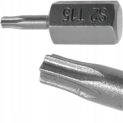 Torx Bit TX15 30mm Hex 10mm Staal S2 - Kwaliteit & Duurzaamheid