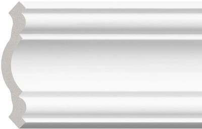 DutchLine - Ornament MDF - Wit - 106x21x2250mm per 3