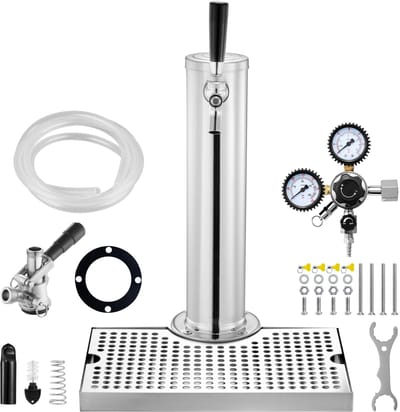Kegerator Tower Kit - De Perfecte Oplossing Om Thuis Bier Te Serveren. Deze Kegerator Tower Kit Is Ontworpen Om De Barervaring Thuis Te Brengen