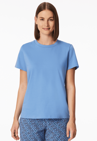 Shirt met korte mouwen, aquablauw - Mix+ Relax 34