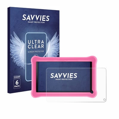 Savvies - Screenprotector voor Sannuo K708 7" - Folie Beschermfolie transparant 6 Stuks