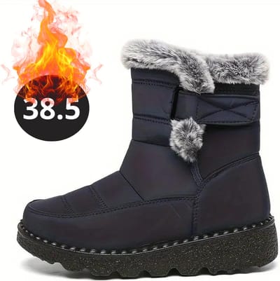 Bovista Snowboots - Sneeuwschoenen - Sneeuwboots - Heren - Wintersport - Ski - Skischoenen - Blauw - 38.5 - Buiten - Antislip - Winter