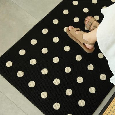 Franse Licht Luxe Entree Vloermat Geavanceerd Gevoel Entree Deur Entree Deur Entree Voetmat Imitatie Wol Salontafelmat Bedkleed 50x80cm
