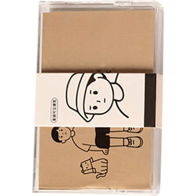 100 Vel Mini Decoratief Memopapier Dikker Gemakkelijk te Beschrijven Klein Notitiepapier met Plastic Doos voor
