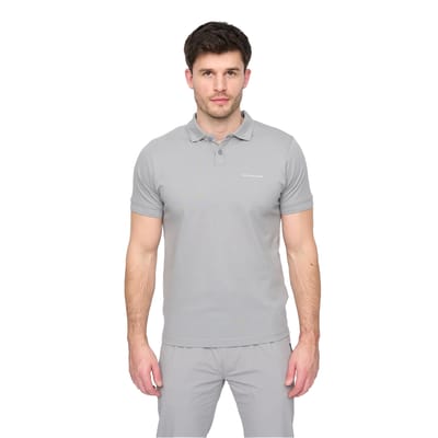 Duck and Cover Heren Limatar Polo Shirt Met Korte Mouwen (Grijs)