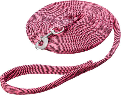 MHS Longeerlijn Cross 8 m Roze