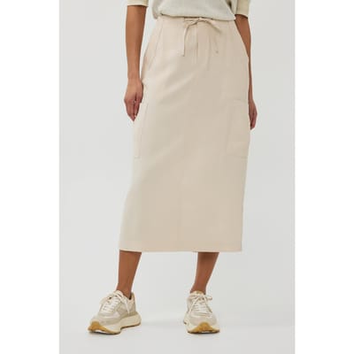 EsQualo Skirt Cargo Long Sand Größe: 34 | Midiröcke Outlet | Damen | Braun