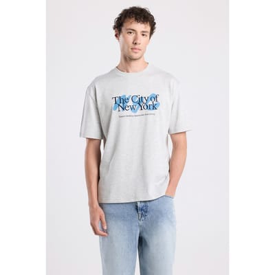 America Today Eastwood Light Grey Melange Größe: XS | Hemden Outlet | Herren | Grau