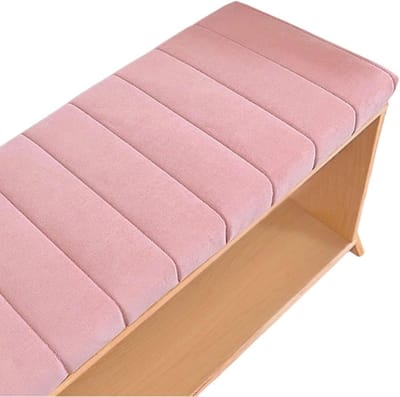 Bankkussen - Stoelkussens - Buiten Zitten - Antislip Achterkant - 120x40x5cm - Roze