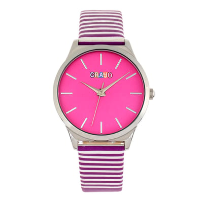 Crayo aan boord van unisex horloge