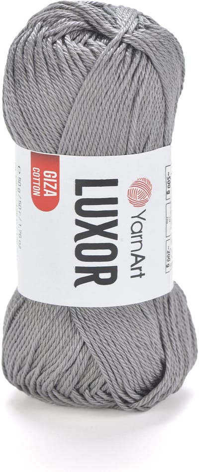 YarnArt Luxor – Gemerceriseerd Katoen Garen – 50g – ±125m – Glanzend Haakgaren – Voor Kleding & Accessoires - Kleur 1216