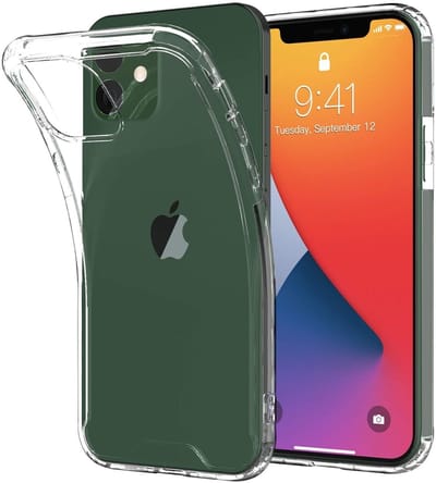 Hoesje Geschikt voor iPhone 12 Mini hoesje transparant - TPU backcover - Hoesje Geschikt voor iPhone 12 Mini achterkant siliconen clear case