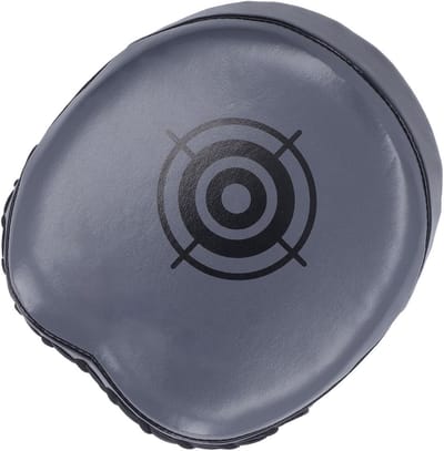Bokstrainingshandschoenen - Focus handschoenen - Vechttraining verbeteren - Gebogen ergonomisch ontwerp - 178 Gram - Fluorescerend grijs