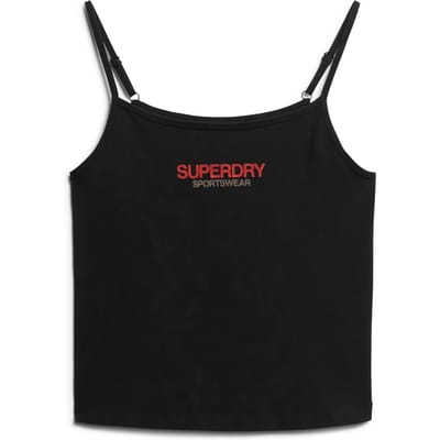 Superdry Sportswear Logo Fitted Cami Tanktop Dames - Maat XXL (44)