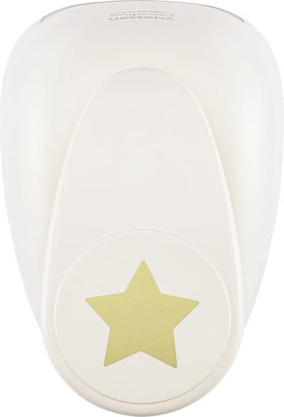 Vaessen Creative Pons - Figuurpons - Ster - 6,7 x 7,2 cm