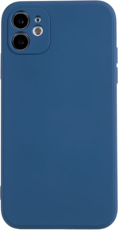 Coverup Hoesje - Geschikt voor iPhone 11 Hoesje - Coverup Colour TPU Back Cover - Metallic Blue