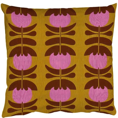 Sierkussens - Kussentjes Woonkamer - 50x50 cm - Abstract - Bloemen - Roze