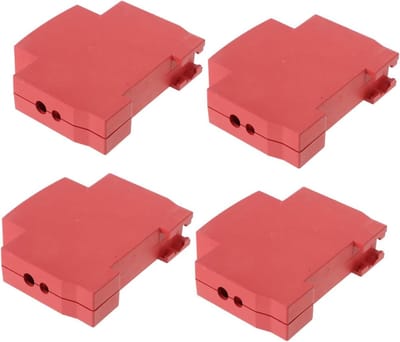Brandblusser Behuizing - Beschermhoes - Kasten Beveiligen - Snelle Montage - 7.60X6.50X1.80CM - Rood