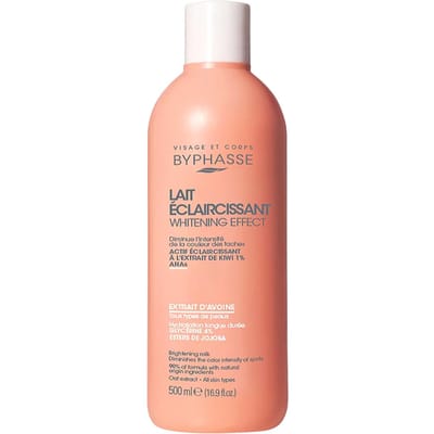 Bodylotion, Byphasse, Verhelderende Melk, Met Haverextract, Verheldert En Egaliseert Huidskleur, 500ml 500ml