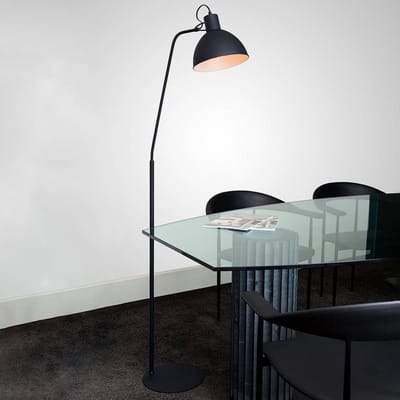 Lucide SHADI - Leeslamp - 1xE27 - Zwart