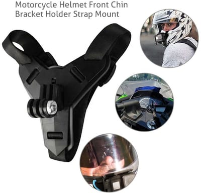 Helm Mount voor GoPro - Helmet Mount - Helm Houder - Geschikt voor elke motorhelm