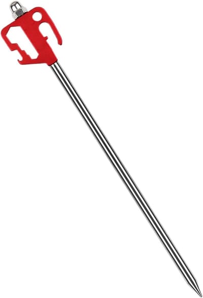 Honden Haringen Buiten - Grondanker Hond - Veilig Vastzetten - 360 Graden Draaibaar - 328 cm - Willekeurig