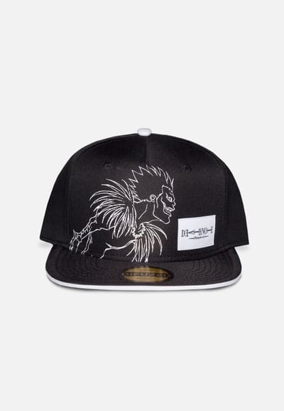 Death Note - Ryuk Graphic Snapback Pet - Zwart