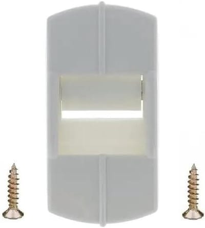 Rolluik Geleider - Rolluikband Borstel - Rolluiken Monteren - Voor Banden 12-15mm - 45 x 22 mm - Wit
