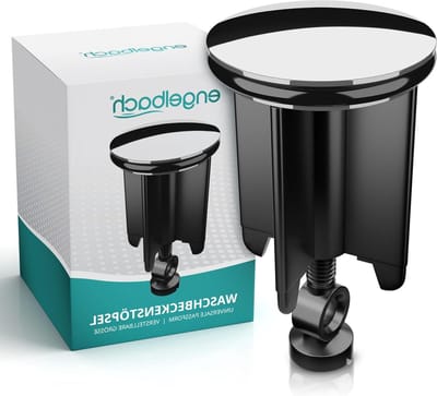 Wastafelstop Universeel - Afvoerplug Pop-Up - Verstopping Voorkomen - Geïntegreerde Haarzeef - 40mm - Chroom