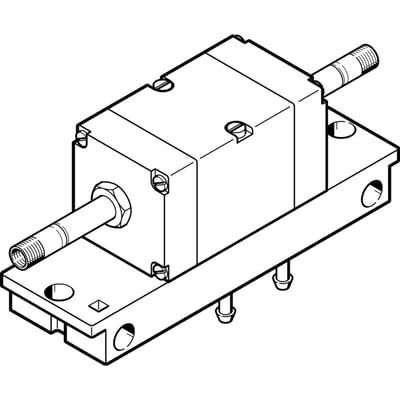 Festo 5/2 Bistabiel Lucht Magneetventiel PK-3 105L/Min 2 - 8Bar/2 - 116Psi - 4447