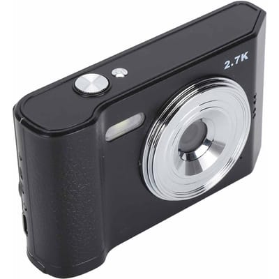 Appareil photo numérique 48MP 2.7K HD Zoom 8x Compact Écran IPS 2.8 pouces Mise au point automatique Anti-vibration Numérique noir