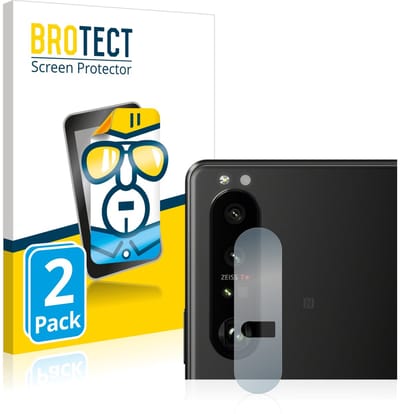 BROTECT - Screenprotector voor Sony Xperia 1 III 5G (ALLEEN Camera Lens) - Folie Beschermfolie transparant 2 Stuks