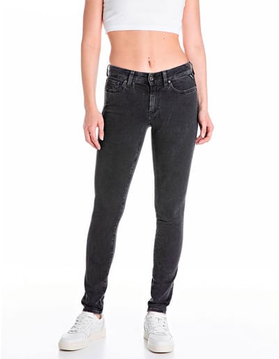 Replay Wh689.000.877805 Spijkerbroek Grijs 25 / 30 Vrouw