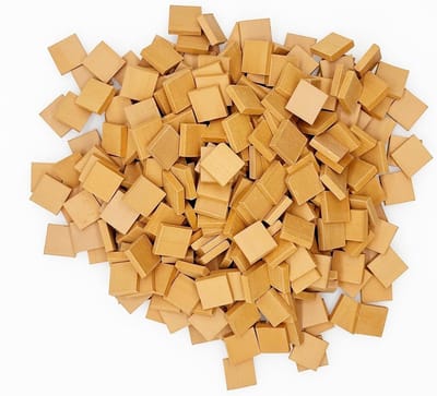Miniatuur Bakstenen Set: 300 Stuks Rode Vierkante Bakstenen, 1:35 Schaal, DIY Diorama en Modelbouw Accessoires voor Alle Leeftijden