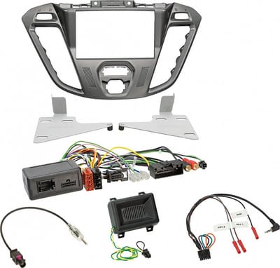 2-DIN Kit Ford Custom 2012-2016 Euro5 - Kleur: Phoenix zilver