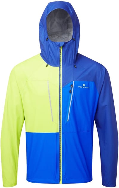 Ronhill | Men's Tech Fortify Jacket | HardloopJas | Ocean Citrus | M